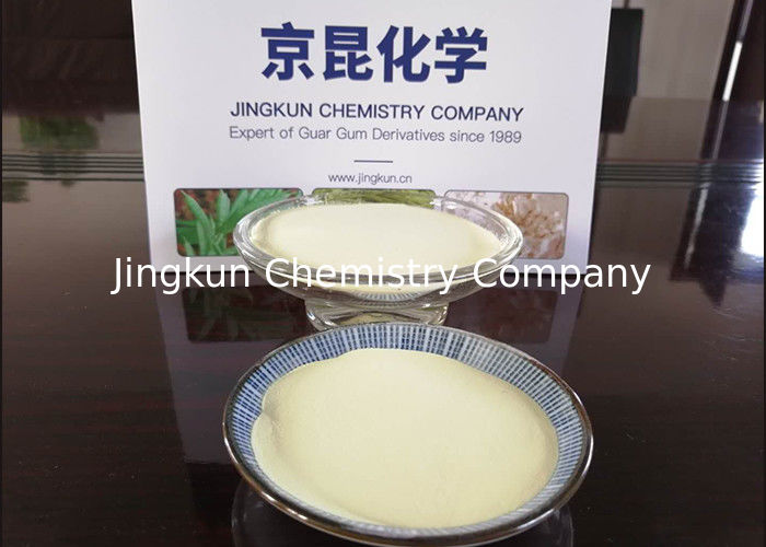 Guar Hydroxypropyltrimonium Chloride CAS 65497-29-2 สำหรับการทำกระดาษ JK-820